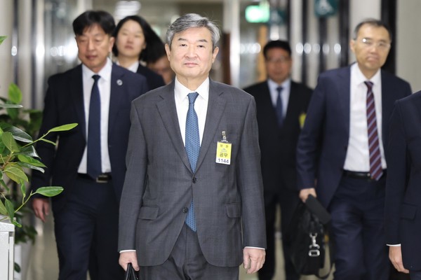 조태용 국정원장이 7일 국회 정보위원회에서 열린 비상계엄 관련 긴급 현안질의에 참석하고 있다. 2024.12.07 / 사진=[국회사진기자단]