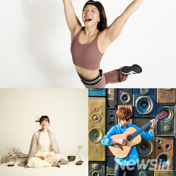 (위)이수지, (좌)정수지원장, (우)박지은대표