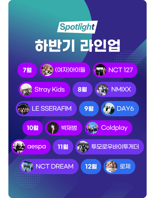2024_하반기_라인업  [멜론 스포트라이트]