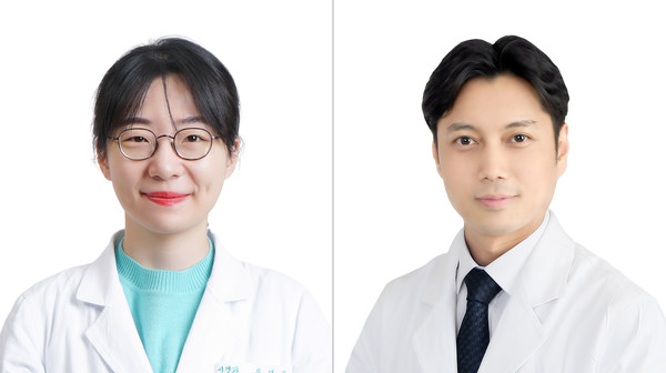 경희대병원 신경과 유달라, 신경외과 박창규 교수(좌측부터).