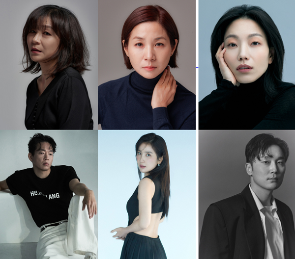 배우 길해연, 김호정, 김신록, 박지환, 신동미, 서현우