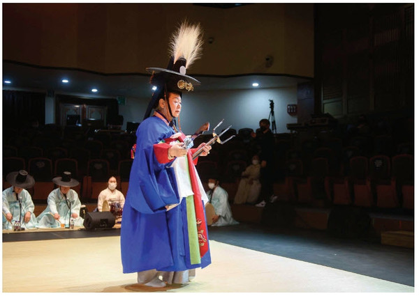 이상순(국가유산 서울새남굿 예능보유자) 국가유산청 전승자 주관행사 사진