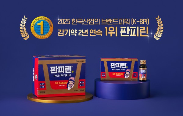동아제약, ‘판피린’ 한국산업의 브랜드파워 2년 연속 1위