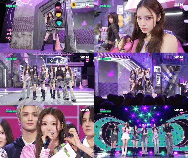 '이즈나'_더쇼_캡처본  [사진제공 = SBS M ‘더쇼’ 캡처]