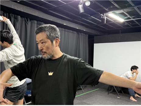 ▲ '땅속 쉼터의 푸른 점' 팀 연습사진