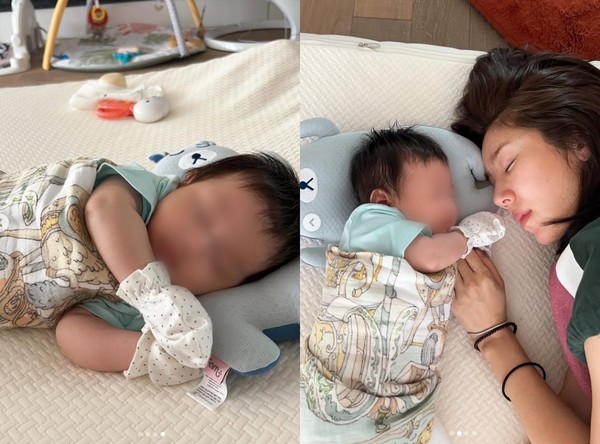 손담비가 딸을 공개했다. (사진=손담비 인스타그램 캡처) 2025.06.23.