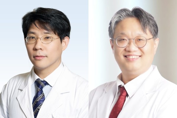 분당서울대병원 이비인후과 최병윤 교수(왼쪽), 고대안산병원 이비인후과 최준 교수(오른쪽)