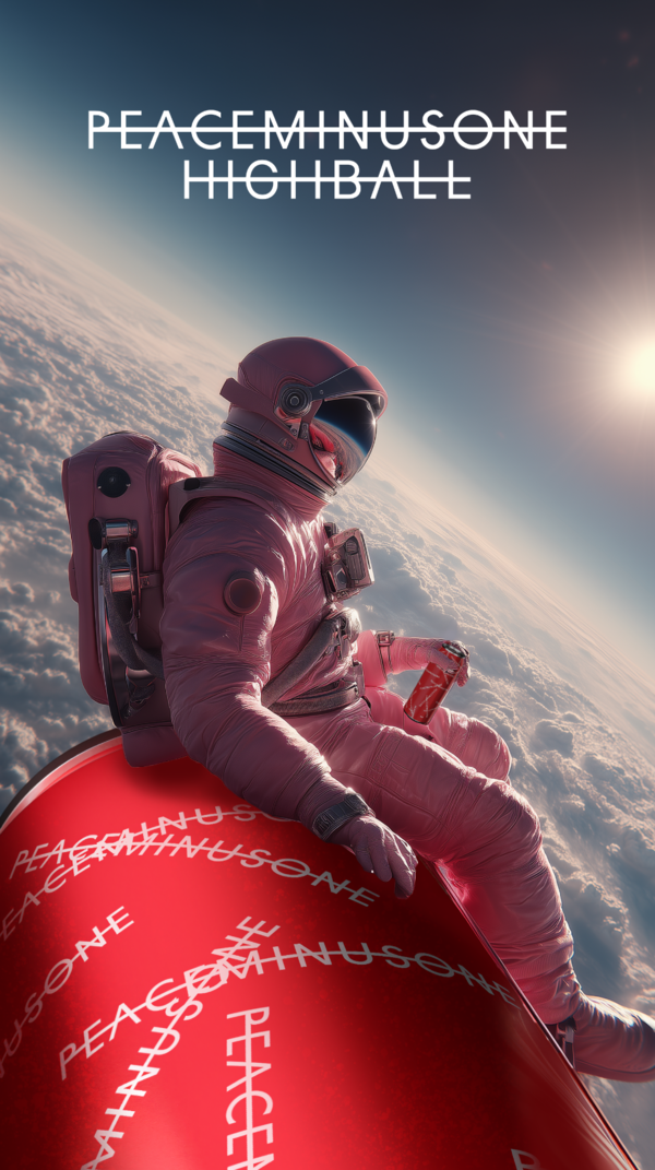 피스마이너스원 레드 하이볼