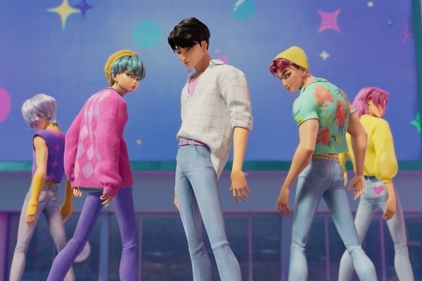 케이팝 데몬 헌터스' 사자보이즈. (사진 = 넷플릭스 제공) 2025.07.21.