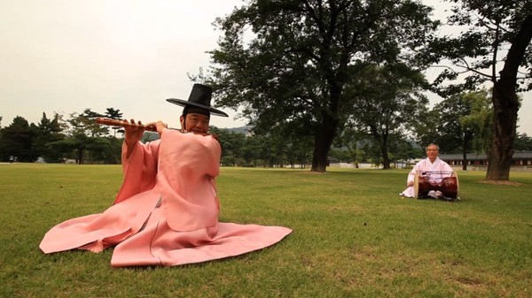 국가무형문화재 제45호 대금산조 예능보유자 '이생강'