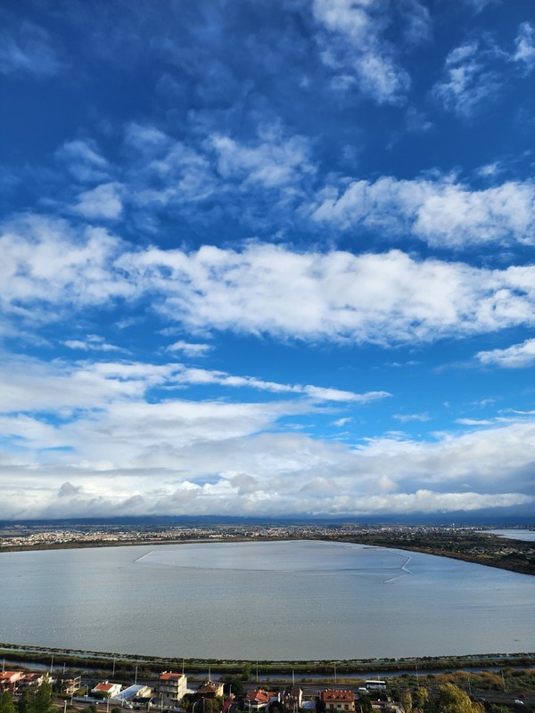 사르데냐의  천일염 염전.