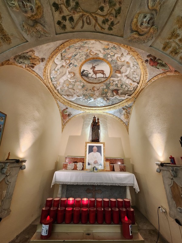 베네딕트 16세 교황님과 프란치스코 교황님 방문 기념물.