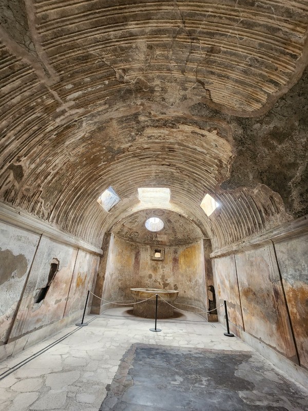 폼페이 목욕탕 유적.