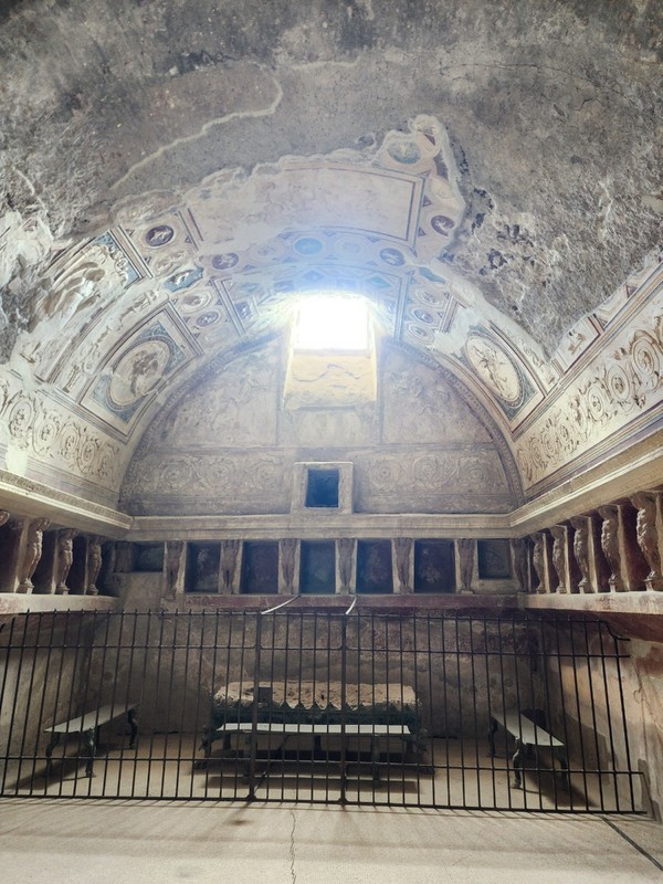 폼페이 목욕탕 유적.